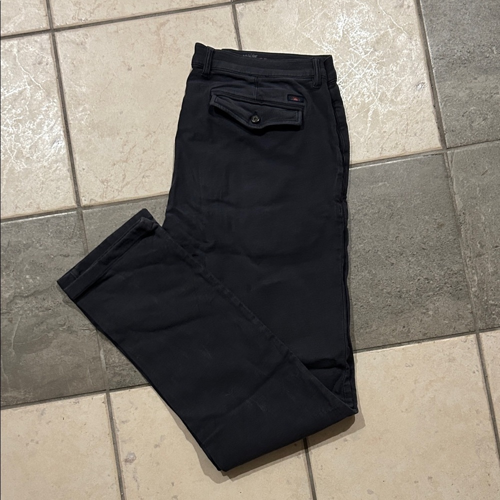 Faherty Men's Dark Navy Chinos